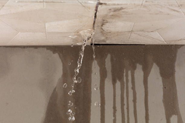 Professional Sewage Cleanup technician working in Danville, OH